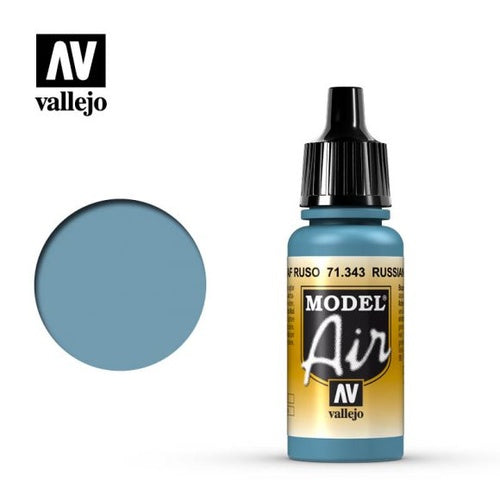 Vallejo Model Air Russian AF Grey N7 17ml Acrylic Paint - Ozzie Collectables