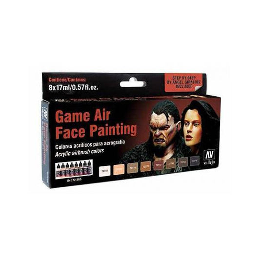 Vallejo Game Air - Special Set Face Painting