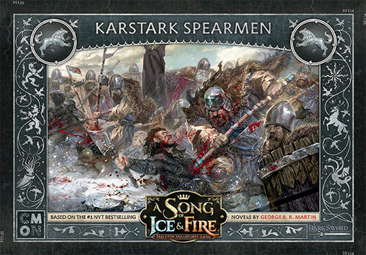 A Song of Ice and Fire House Karstark Spearmen