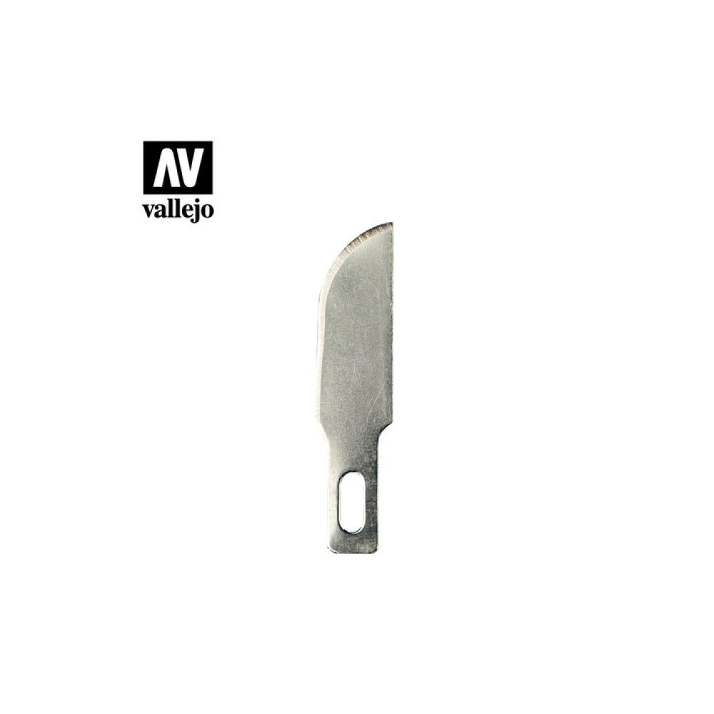 Vallejo Tools #10 General Purpose Curved blades (5) - for no.1 handle - Ozzie Collectables