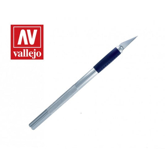 Vallejo Tools Soft Grip Craft Knife no.1 with #11 Blade - Ozzie Collectables