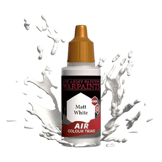 Army Painter Warpaints - Air Matt White Acrylic Paint 18ml