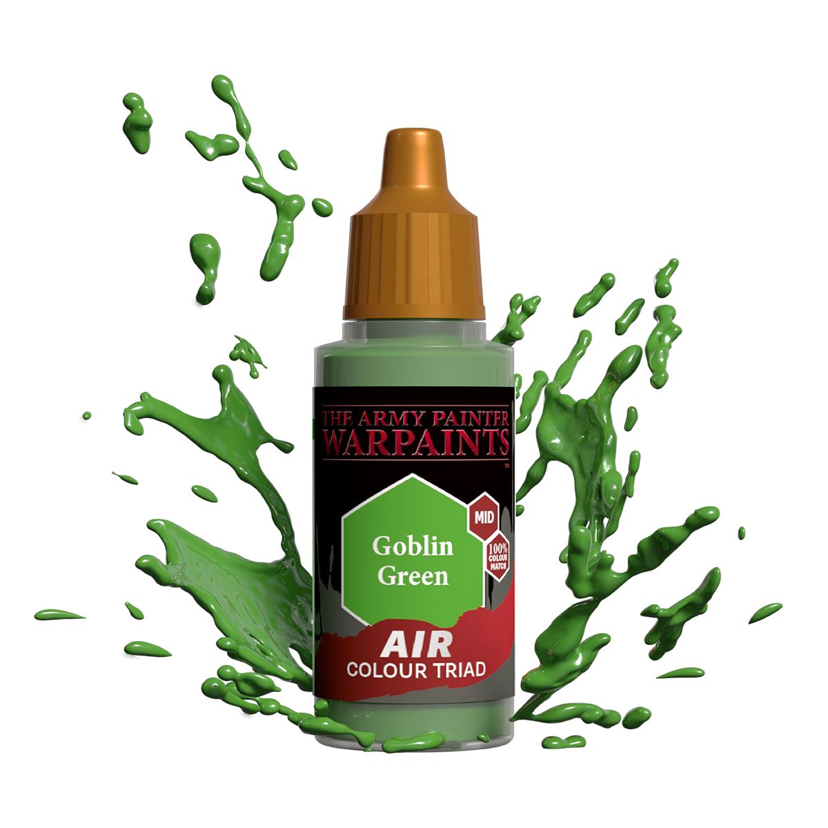 Army Painter Warpaints - Air Goblin Green Acrylic Paint 18ml