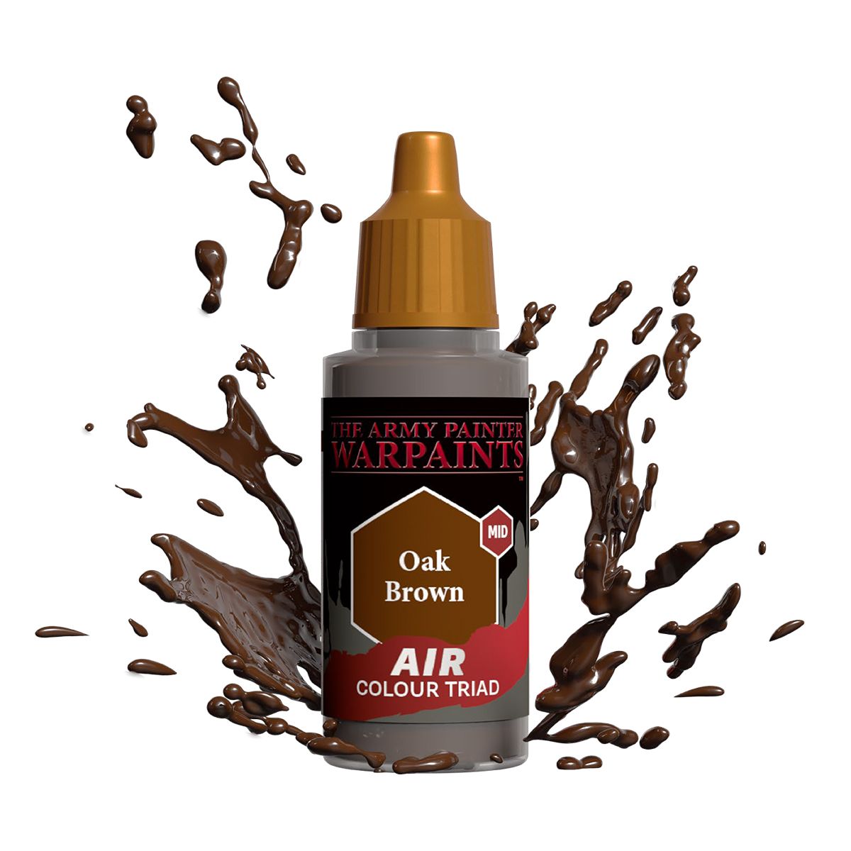 Army Painter Warpaints - Air Oak Brown Acrylic Paint 18ml