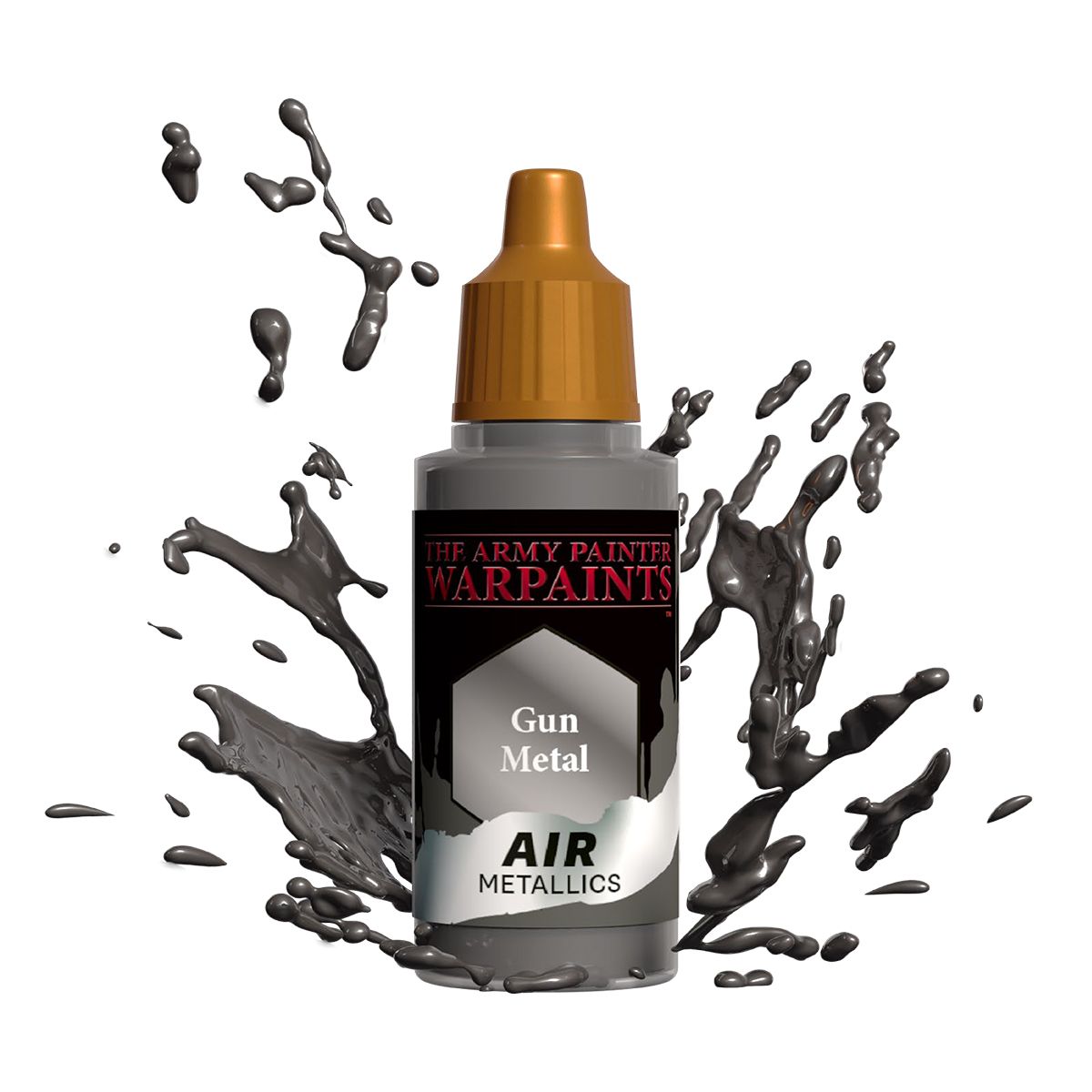 Army Painter Metallics - Air Gun Metal Acrylic Paint 18ml