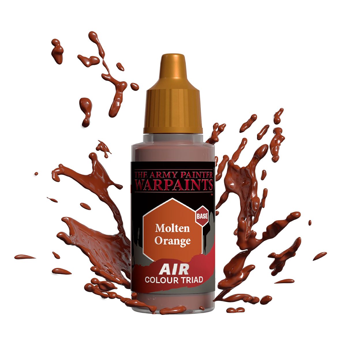 Army Painter Warpaints - Air Molten Orange Acrylic Paint 18ml