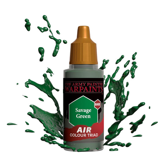Army Painter Warpaints - Air Savage Green Acrylic Paint 18ml