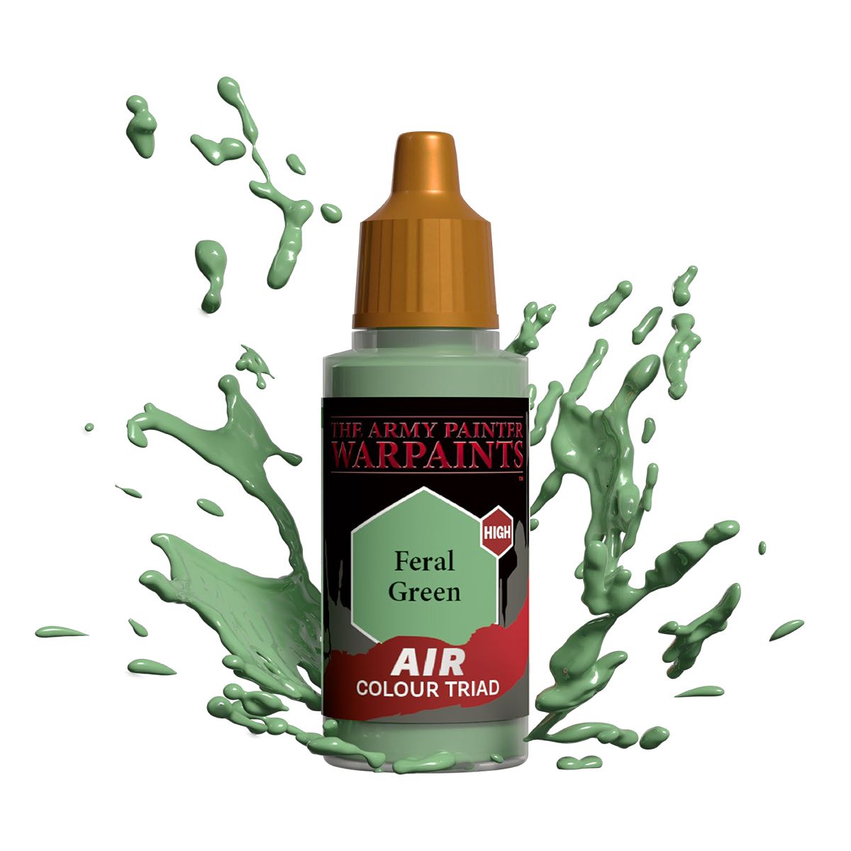 Army Painter Warpaints - Air Feral Green Acrylic Paint 18ml