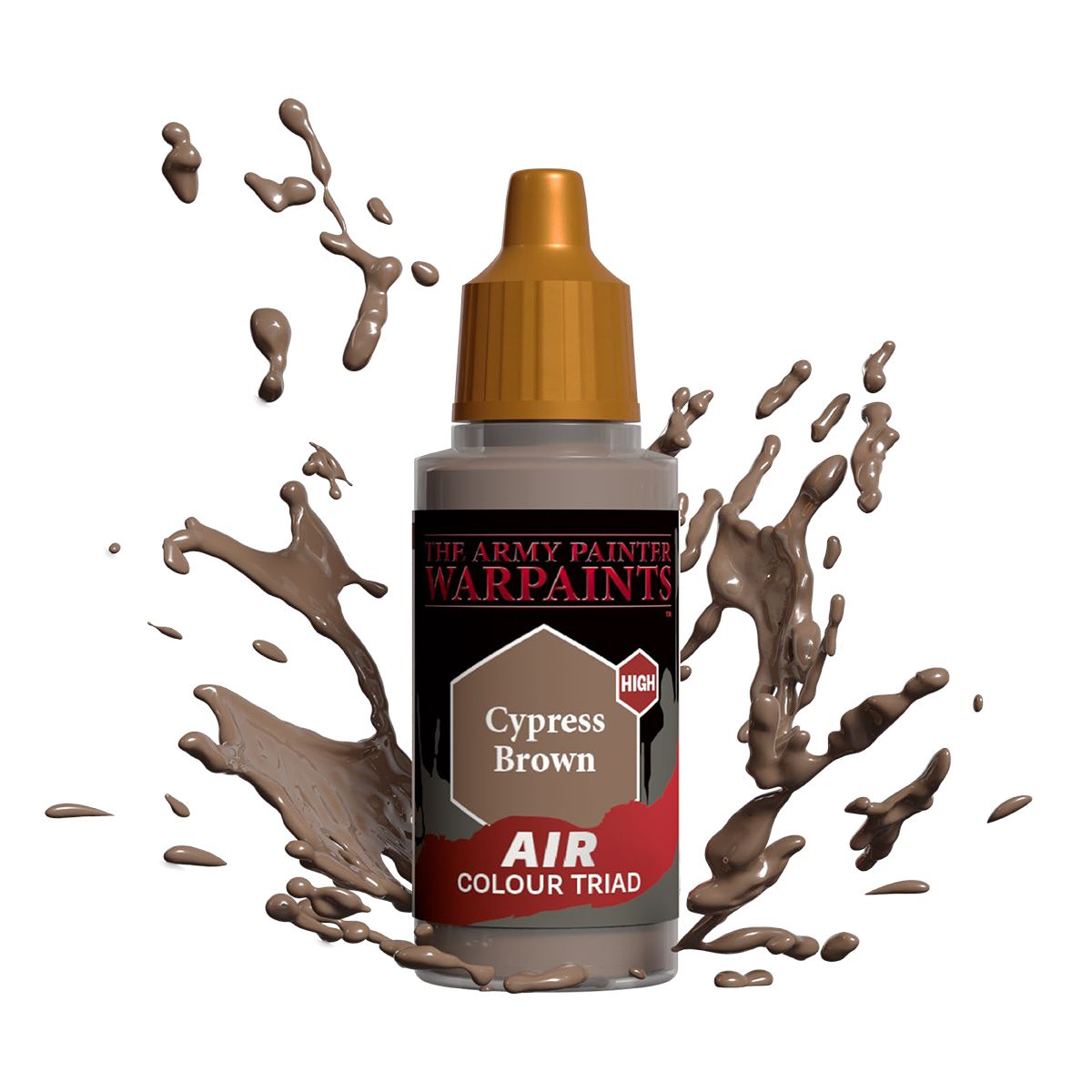 Army Painter Warpaints - Air Cypress Brown Acrylic Paint 18ml