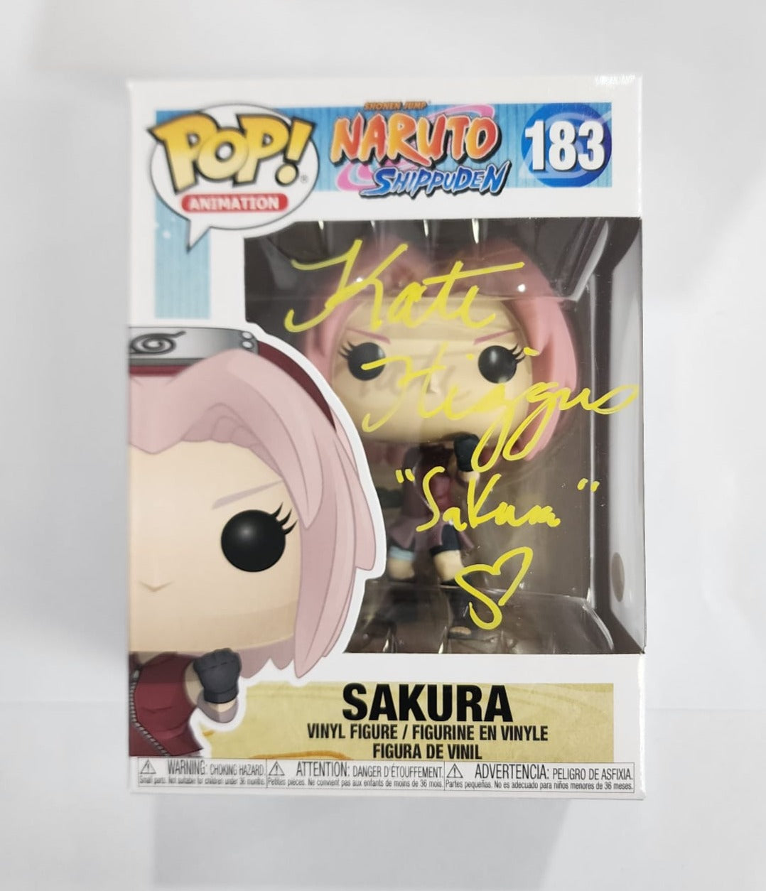 Naruto - Sakura #183 Signed Pop! Vinyl