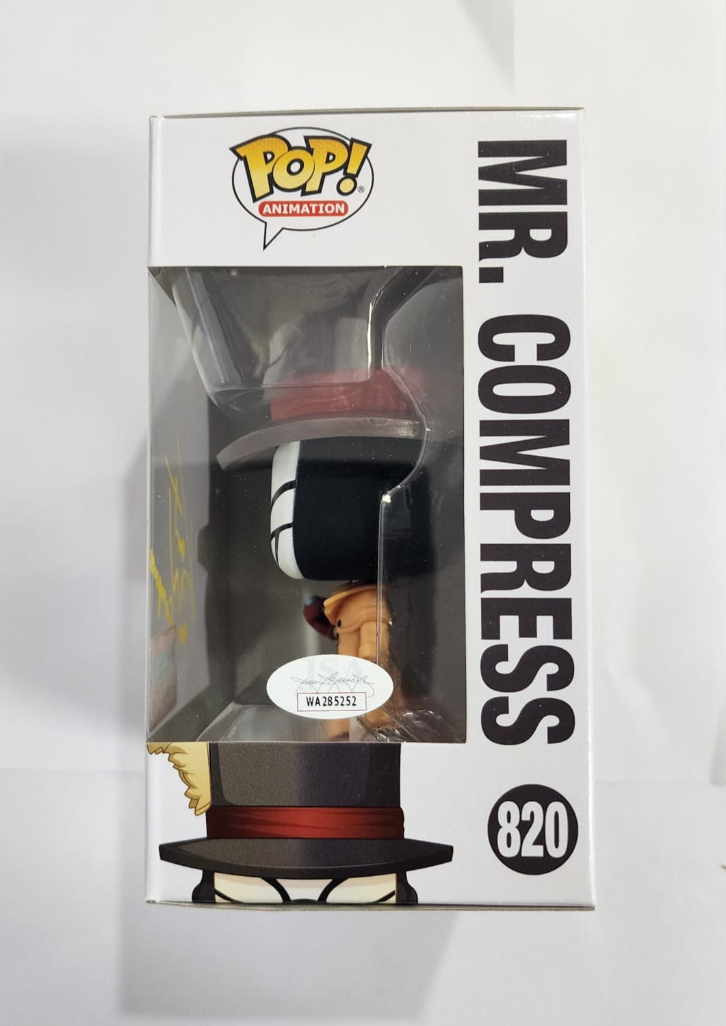 My Hero Academia - Mr. Compress #820 2020 Fall Convention Exclusive Signed Pop! Vinyl