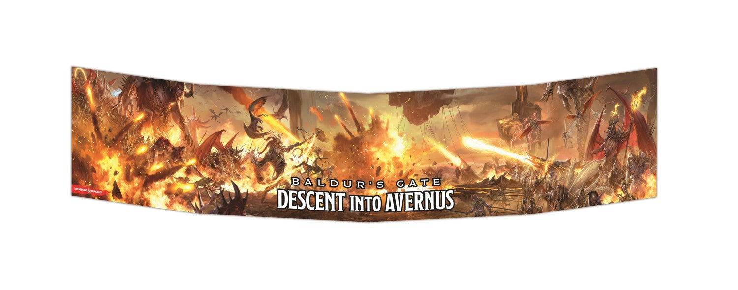 D&D Baldurs Gate Descent into Avernus DM Screen - Ozzie Collectables