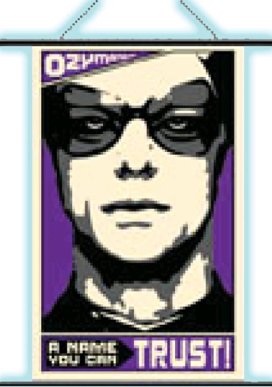 Watchmen - Wall Scroll Ozymandias Pop Art - Ozzie Collectables