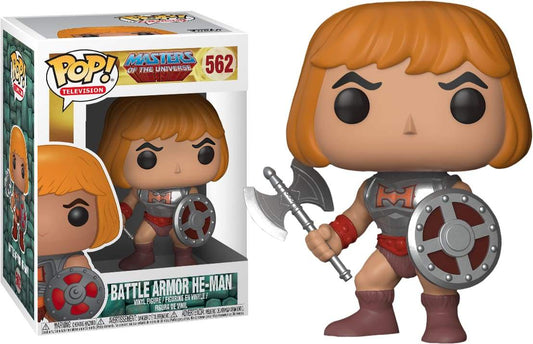 He-Man (Battle Armor)  - Masters Of The Universe Television Pop! Vinyl #562 - Ozzie Collectables
