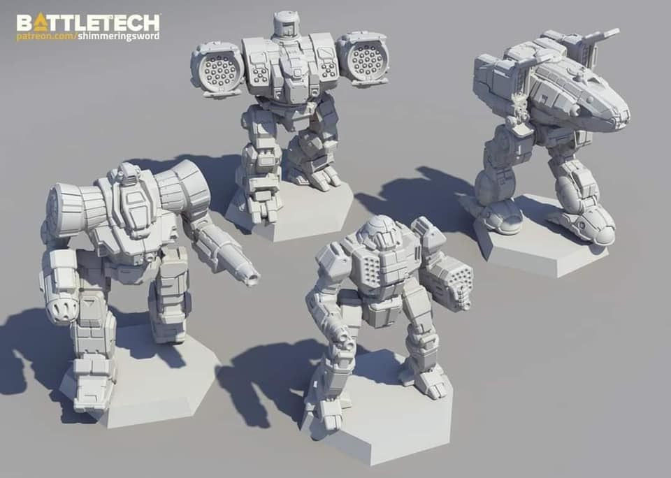 BattleTech Inner Sphere Fire Lance