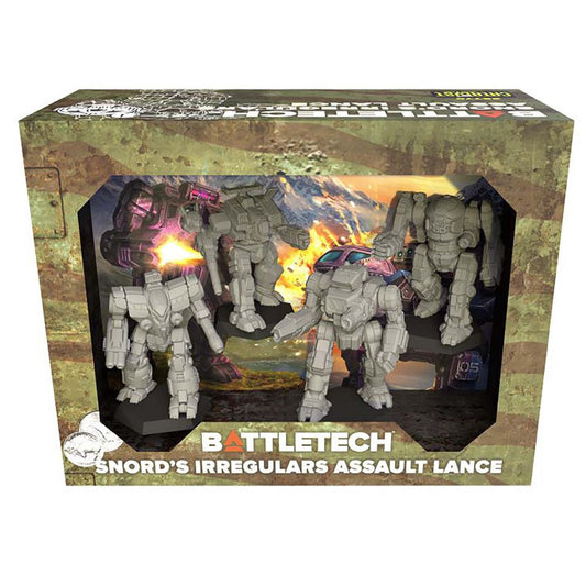 BattleTech Snord's Irregulars Assault Lance Pack