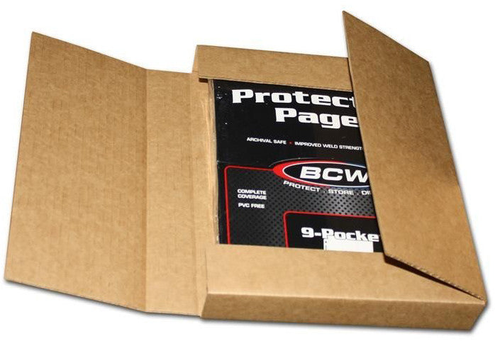 BCW Pages Wrap 100 Ct (11" 15/16 x 9" 15/16 x 1" 1/2) (10 Per Pack)