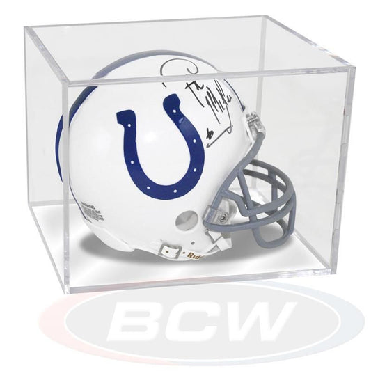 BCW Football Mini Helmet Holder with UV Protection