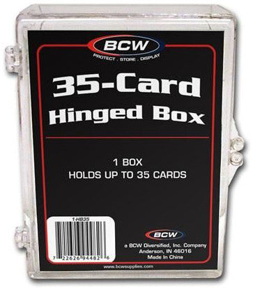 BCW Hinged Box 35 Count