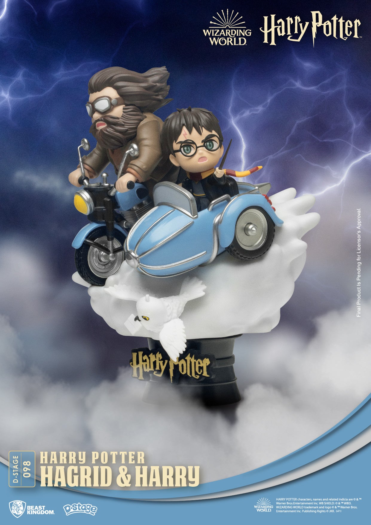 Beast Kingdom D Stage Harry Potter Hagrid and Harry Potter