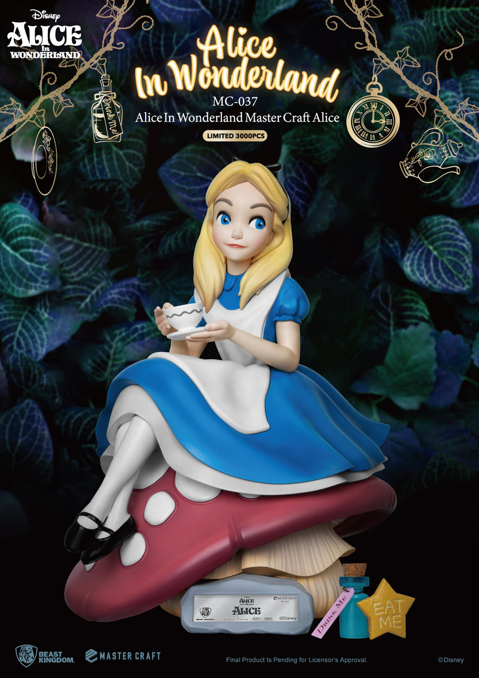 Beast Kingdom Master Craft Alice in Wonderland Alice Ozzie Collectables