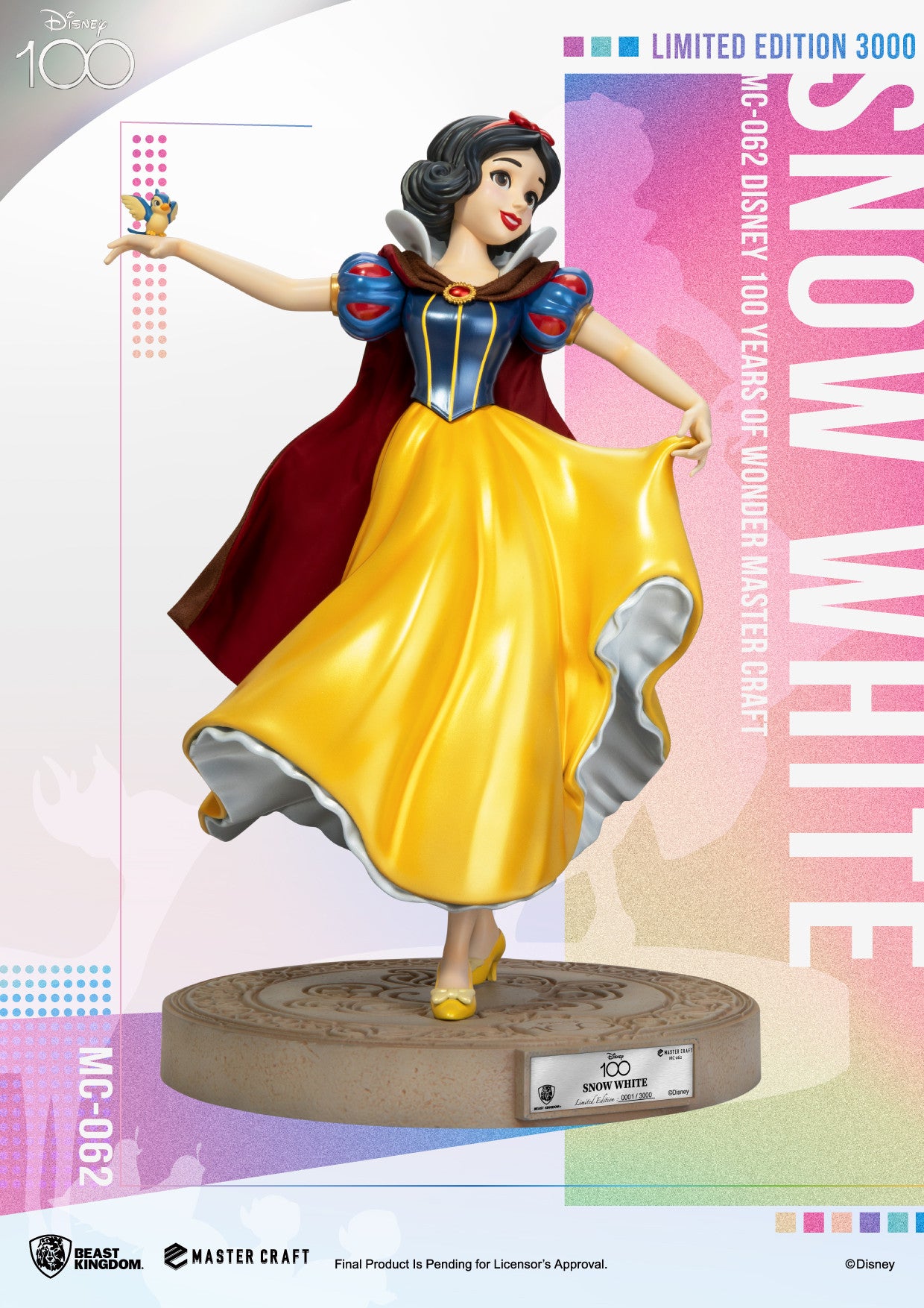 Beast Kingdom Master Craft Disney 100 Years of Wonder Snow White