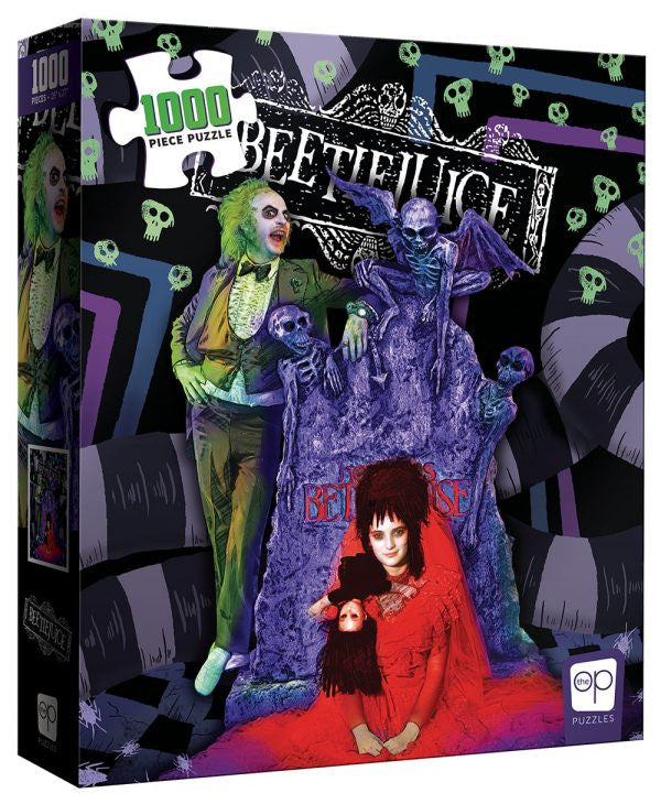 The Op Puzzle Beetlejuice Graveyard Wedding Puzzle 1,000 pieces