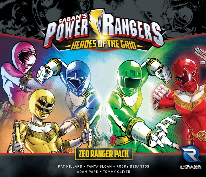 Power Rangers Heroes of the Grid Zeo Ranger Pack - Ozzie Collectables