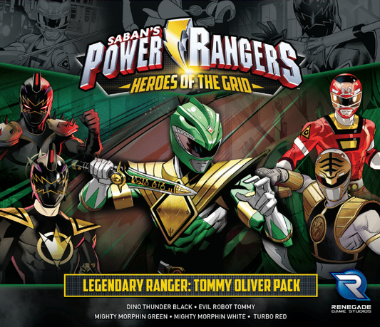 Power Rangers Heroes of the Grid - Legendary Ranger Tommy Oliver Pack