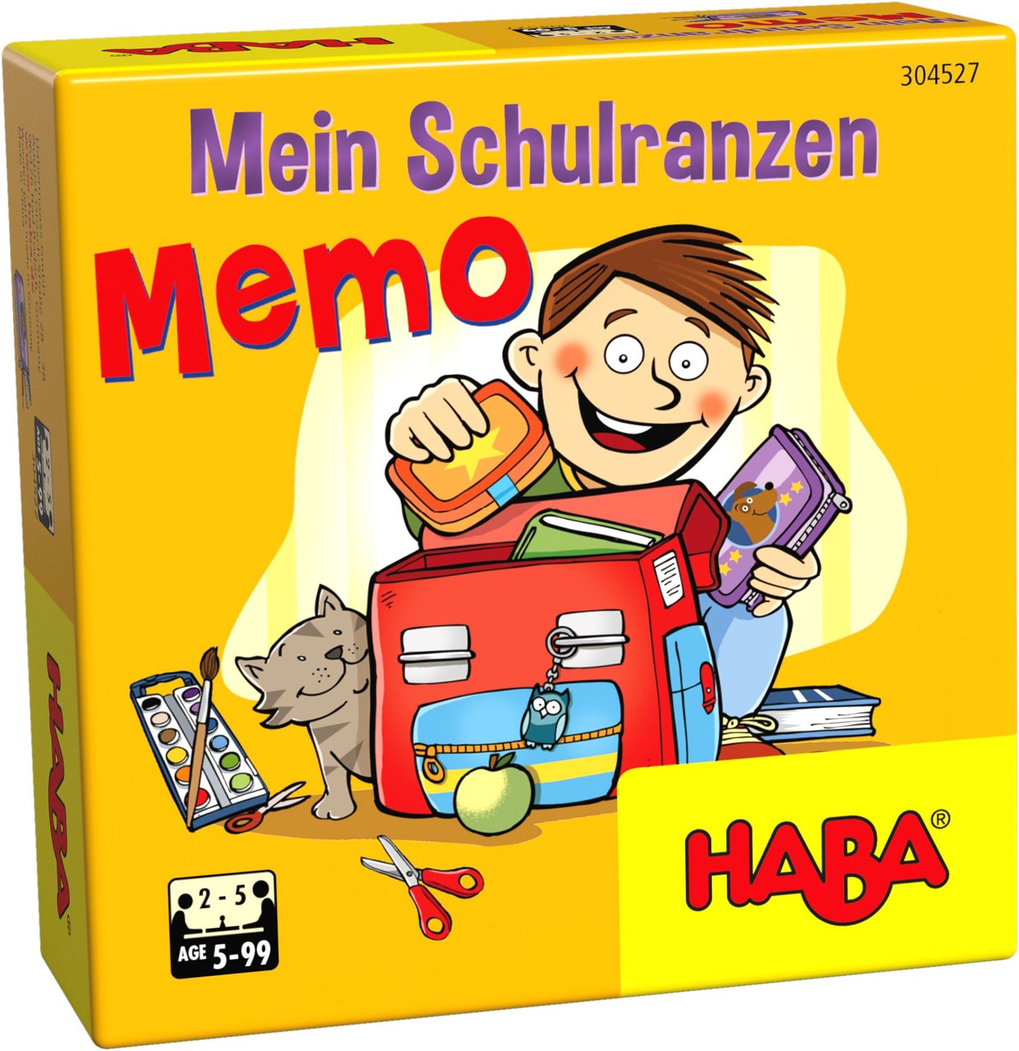 My Backpack Memory Game - Mein Schulranzen Memo - Ozzie Collectables