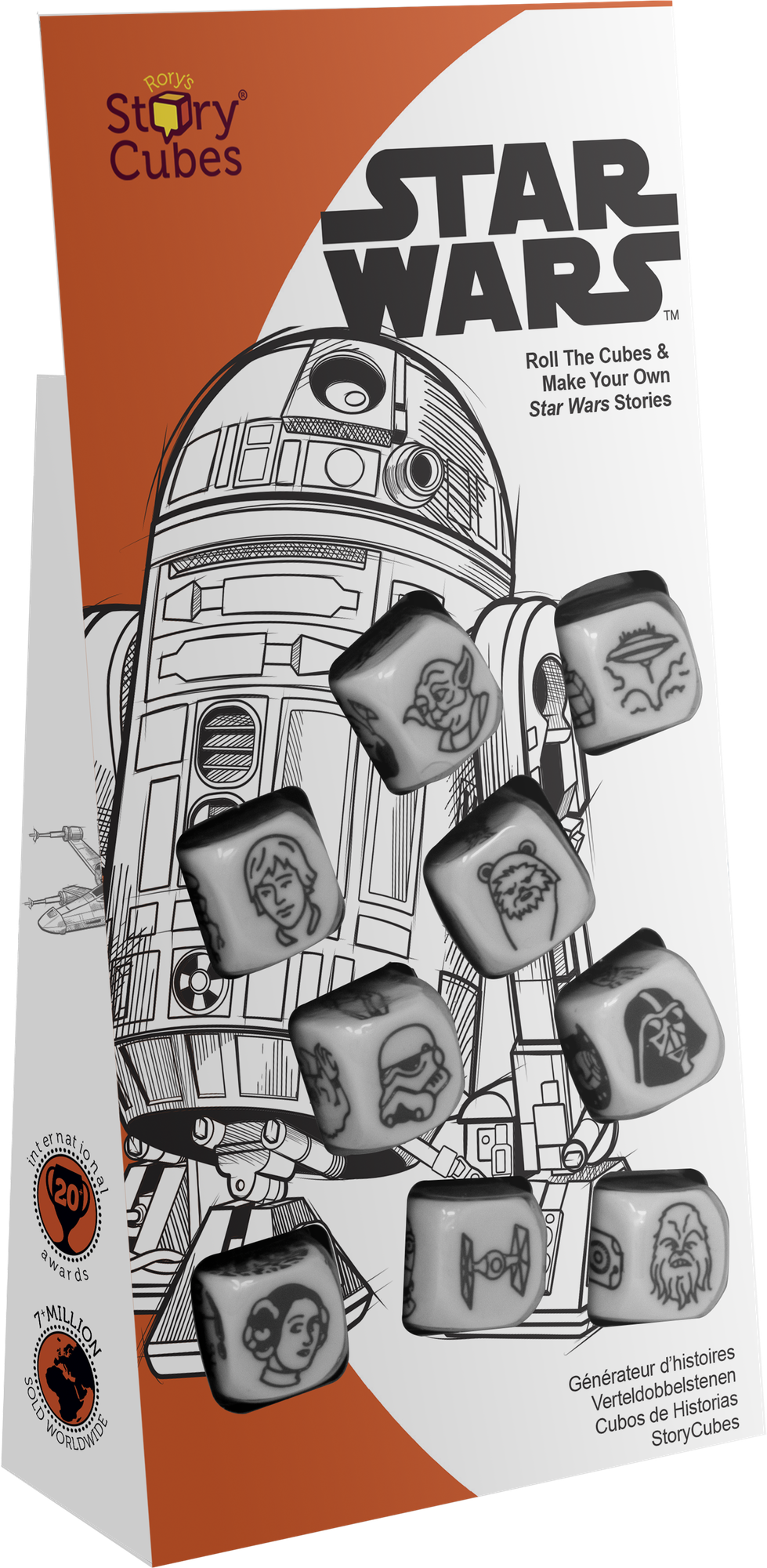 Star Wars Rorys Story Cubes Peg - Ozzie Collectables