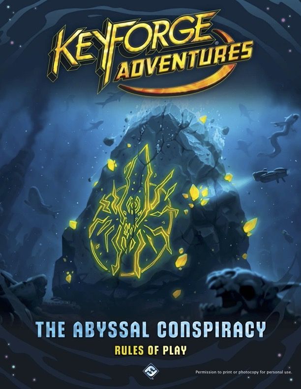 Keyforge Adventures The Abyssal Conspiracy