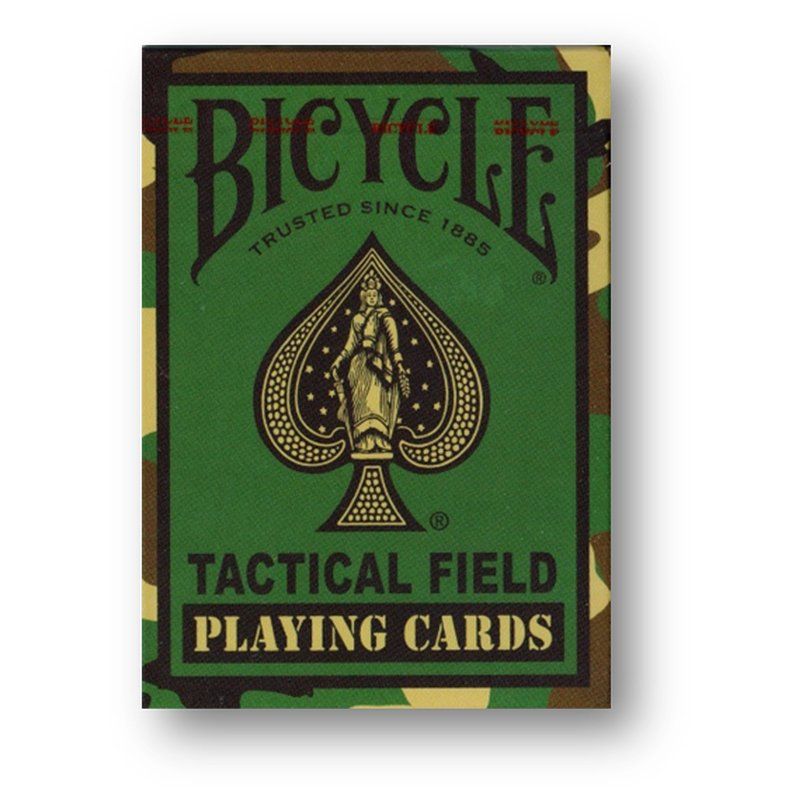 Bicycle Tactical Field Green Camo/Brown Camo Mix Playing Cards