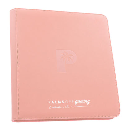 Collector's Series 12 Pocket Zip Trading Card Binder - PINK | Ozzie Collectables Collector's Series 12 Pocket Zip Trading Card Binder - PINK | Ozzie Collectables