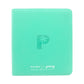 Collector's Series 12 Pocket Zip Trading Card Binder - TURQUOISE