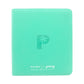 Collector's Series 12 Pocket Zip Trading Card Binder - TURQUOISE