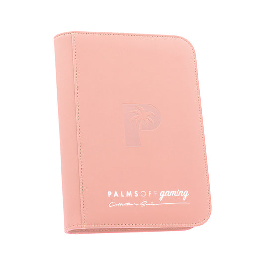 Collector's Series 4 Pocket Zip Trading Card Binder - PINK