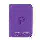 Collector's Series 4 Pocket Zip Trading Card Binder - PURPLE