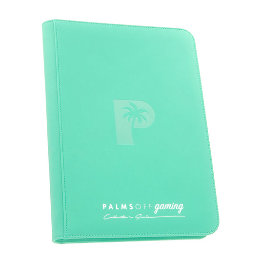 Collector's Series 9 Pocket Zip Trading Card Binder - TURQUOISE