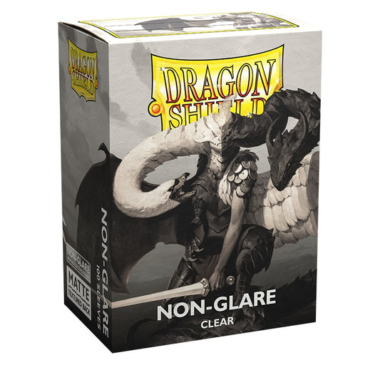 Sleeves - Dragon Shield - Box 100 - Non Glare - Clear MATTE