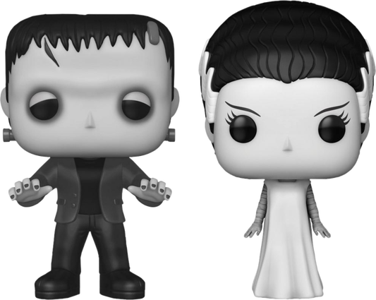 Universal Monsters - Frankenstein & Bride US Exclusive Pop! Vinyl 2-Pack