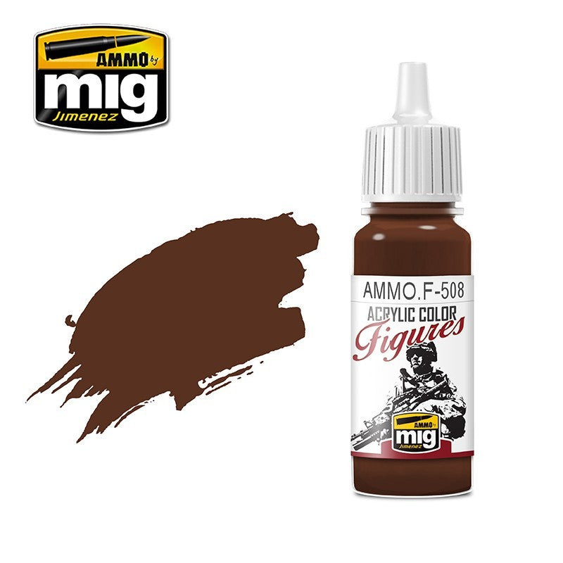 Ammo by MIG Figures Paints Brown Base 17ml