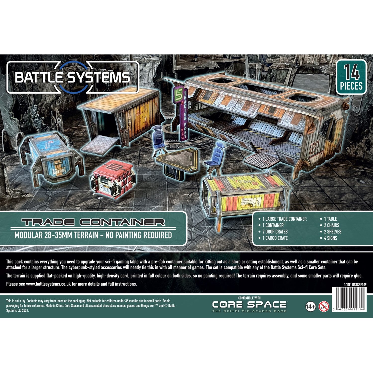 Battle Systems - Sci-Fi - Add-Ons - Trade Container
