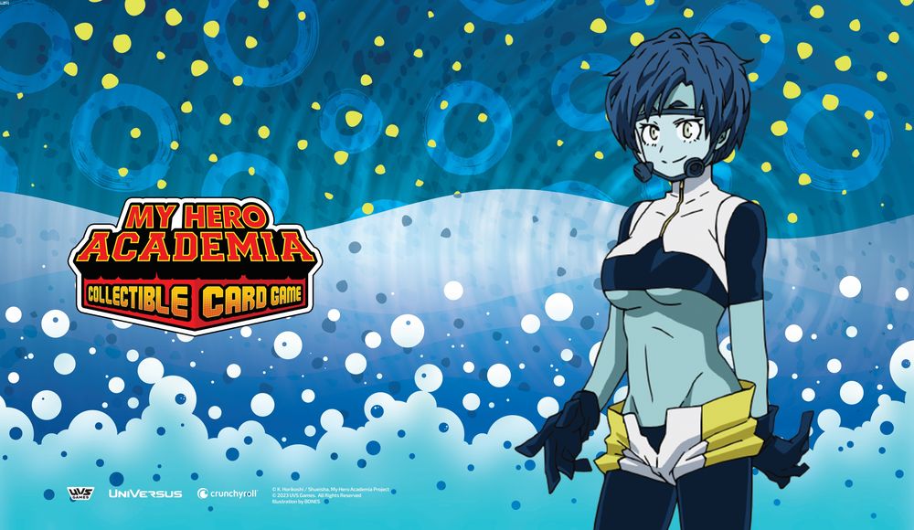 My Hero Academia Collectible Card Game Bubble Girl Playmat