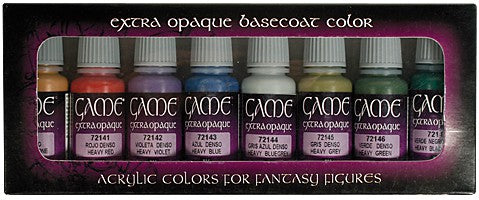 Vallejo Game Colour Extra Opaque 8 Colour Set - Ozzie Collectables