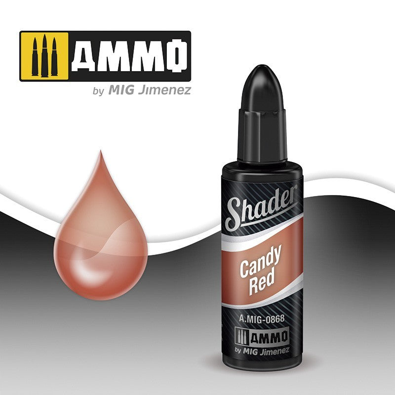 Ammo by MIG Shader Candy Red 10ml