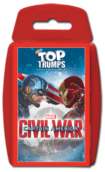 Top Trumps: Captain America Civil War - Ozzie Collectables