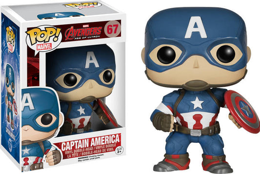 Captain America - Avengers Age Of Ultron Mavel Pop! Vinyl #67 - Ozzie Collectables