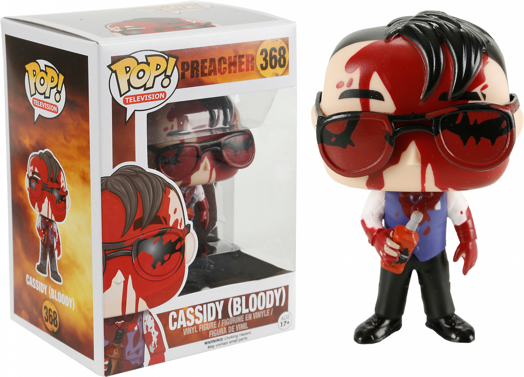 Cassidy (Bloody) - Preacher Television Pop! Vinyl #368 - Ozzie Collectables