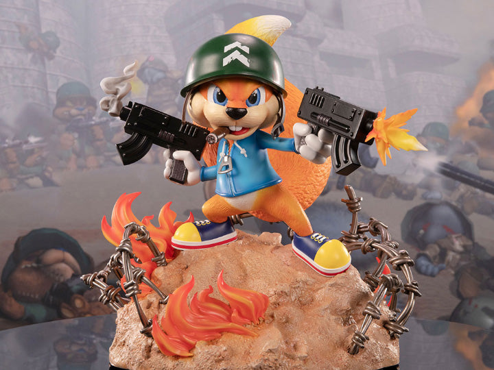 Conker - Soldier Conker Statue